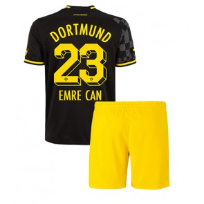 Borussia Dortmund Emre Can #23 babykläder Bortatröja barn 2022-23 Korta ärmar (+ Korta byxor)